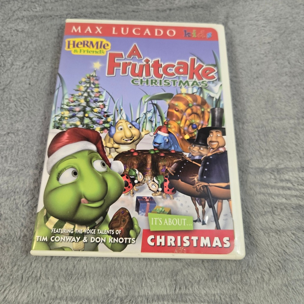 Max Lucado Hermie & Friends A Fruitcake Christmas DVD Tested Works